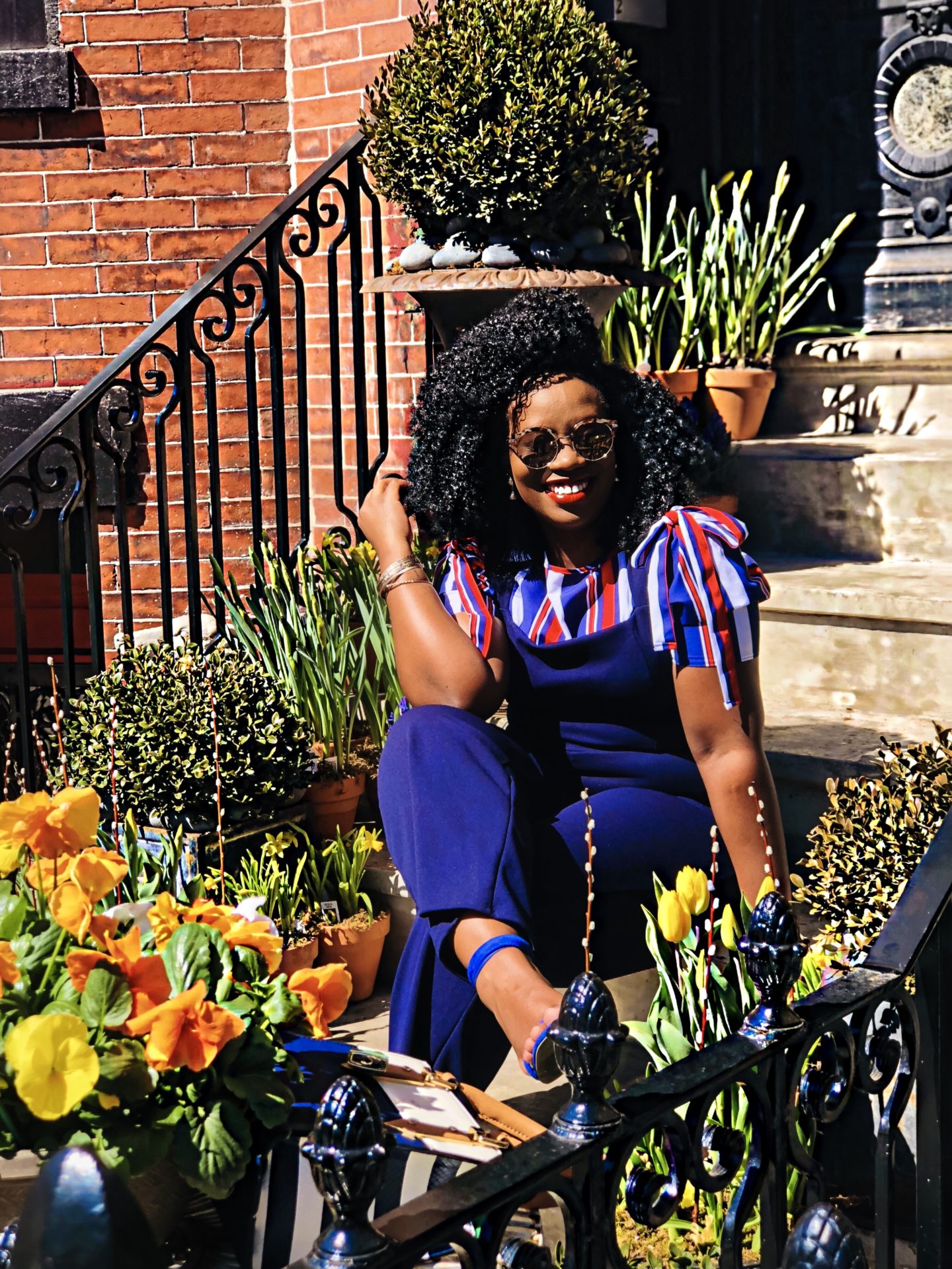 African, African Blogger, Boston Blogger, Fashionnova, Fashionnova Curve, Jumpsuit, Africancocktail, African cocktail