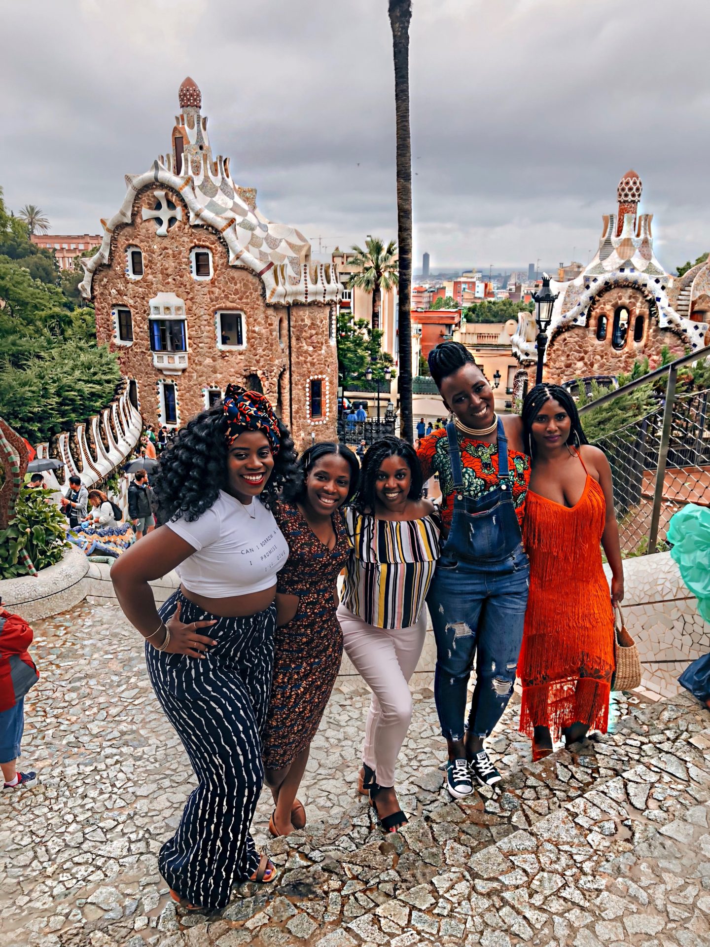African, African Blogger, Boston Blogger, Spain, Barcelona, Africancocktail, African cocktail, Primark, Parc Guell, Gaudi