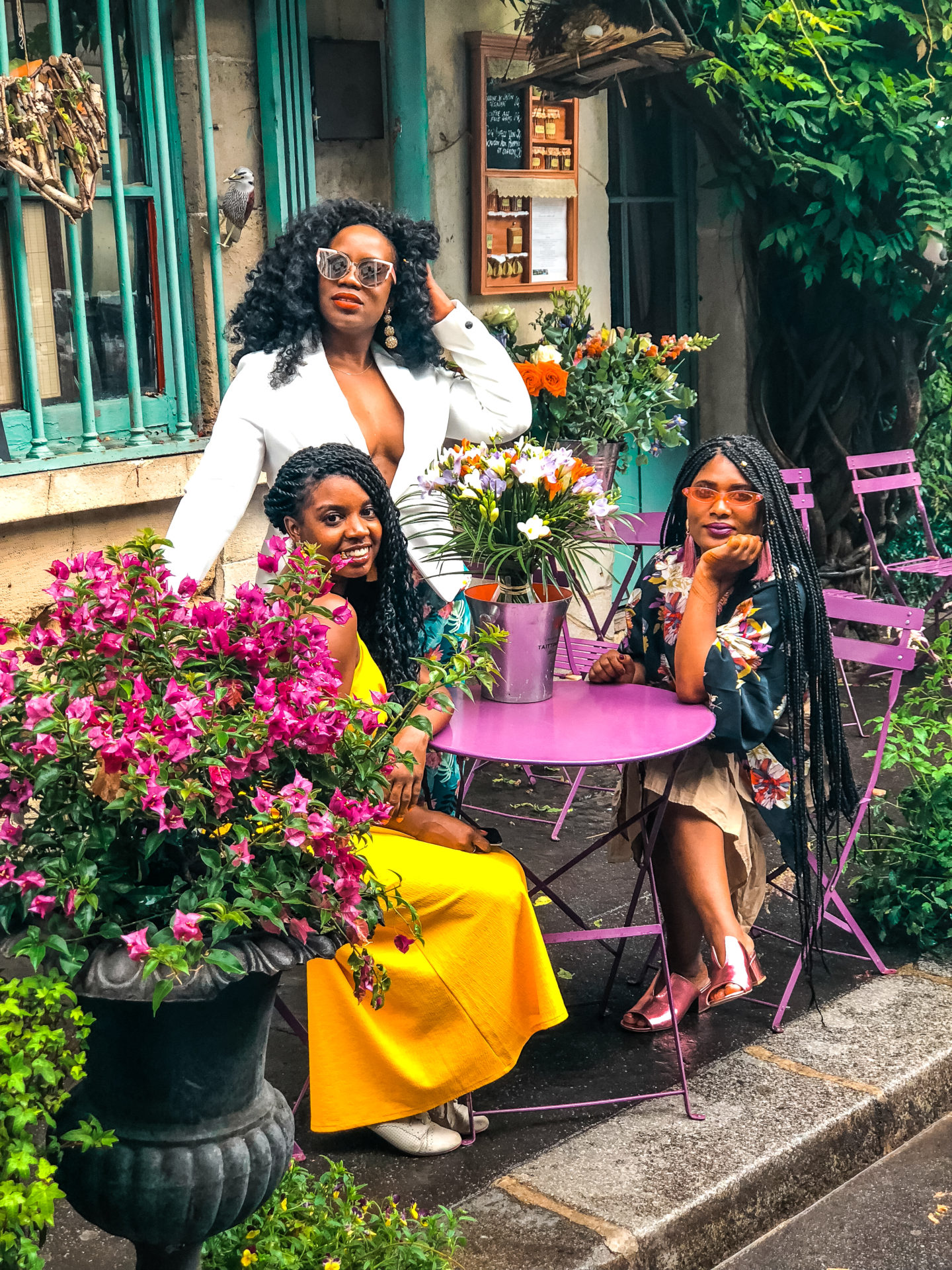 African, African Blogger, Boston Blogger, France, Paris, Africancocktail, African cocktail, Au Vieux D’arcole, Cafe, Paris Instagrammable Spots, Instagram