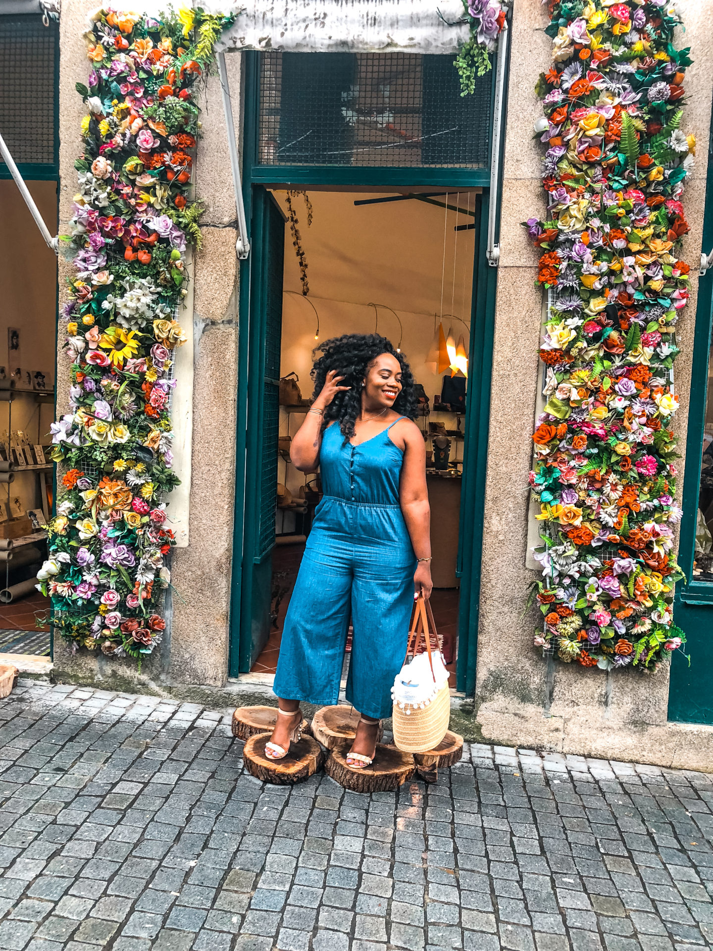 African, African Blogger, Boston Blogger, Portugal, European Holiday, Porto, Jumpsuit, Africancocktail, African cocktail