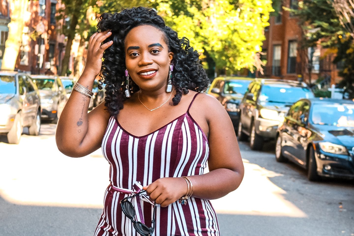 African blogger, Africancocktail, African cocktail, African, African woman, African Bloggers, Boston Blogger, New England Blogger, Forever 21, Curvy Woman, Curvy Blogger, Curvy Girl, Forever 21 Plus, Velvet Jumpsuit