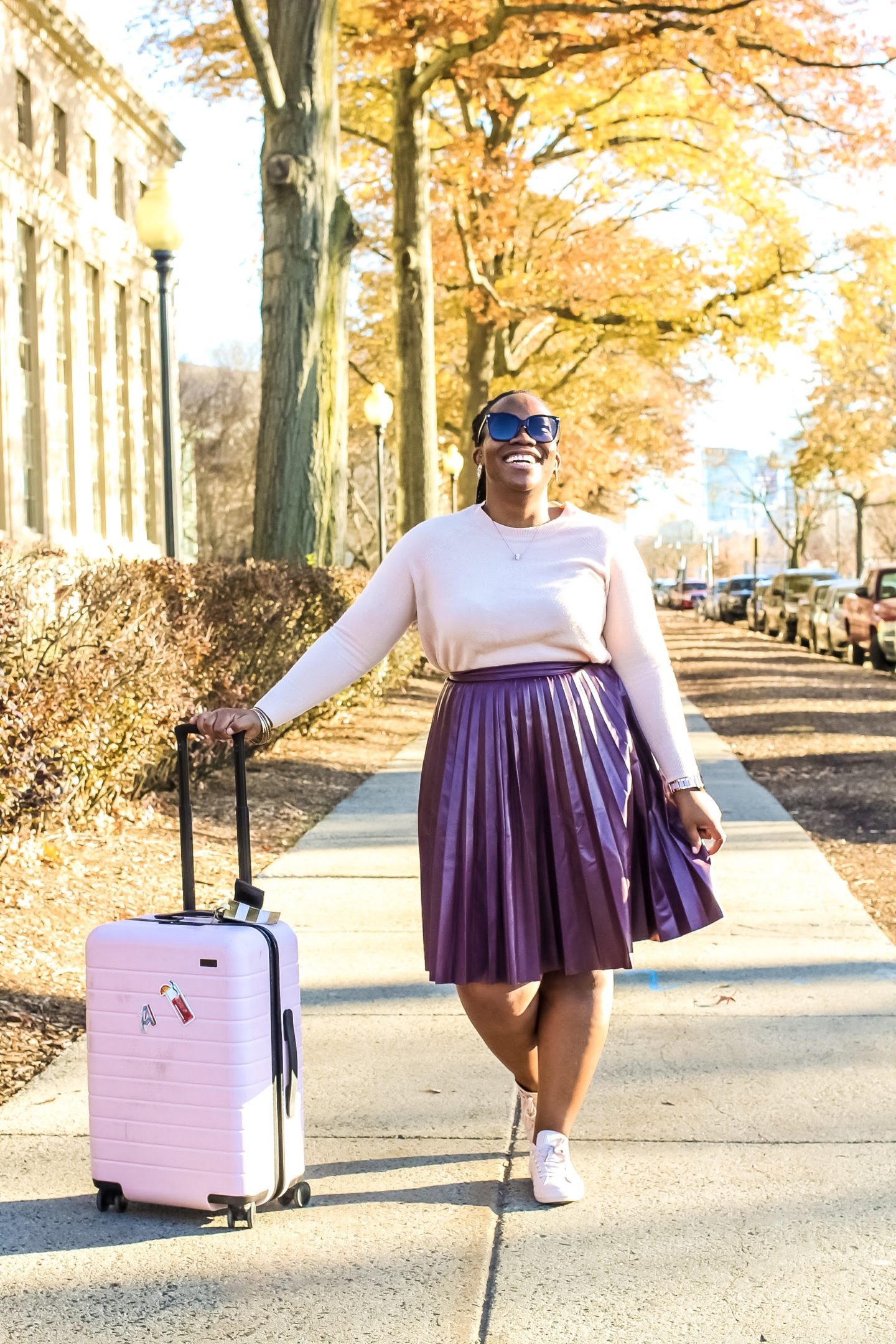 Africancocktail in a travel day skirt for 30 skirts in 30 days series 2